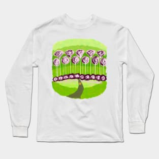 Fox in the Spring Long Sleeve T-Shirt